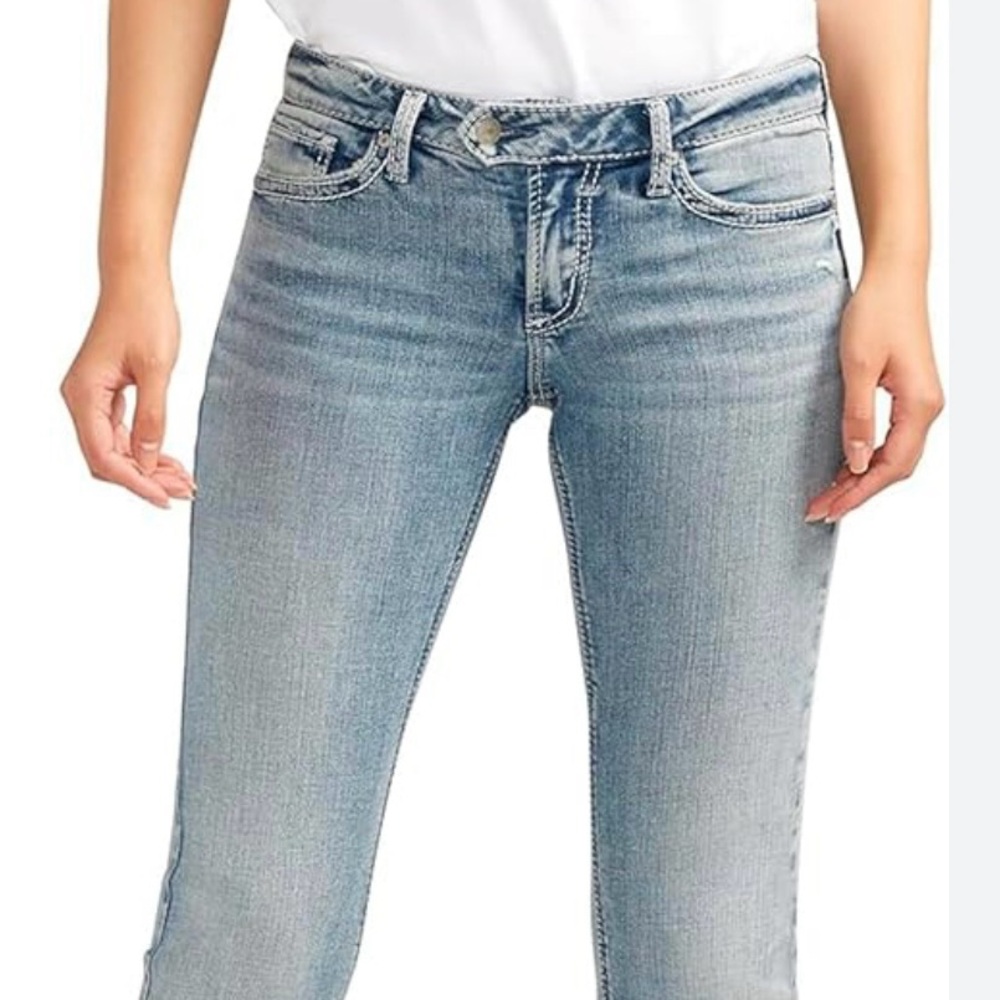 🎀 Silver Jeans, Size S, Color Jeans Blue .
